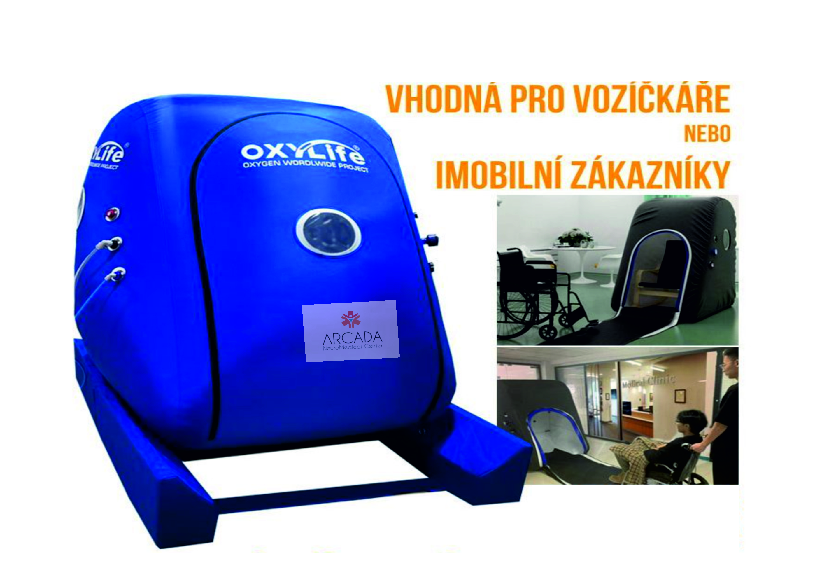 Hyperbarická komora ARCADA